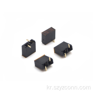 2.54mm 피치 암 헤더 커넥터 SMT 2P